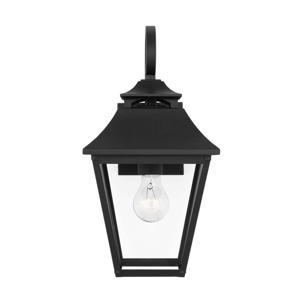 Photo inspiration: Picture Idea: Generation Lighting Galena 1 Light Textured Black Outdoor Small Wall