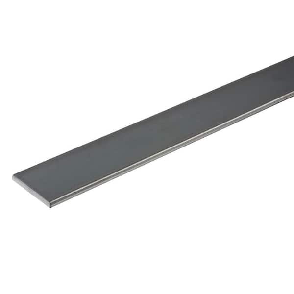 Everbilt 1-1/2 in. x 48 in. Plain Steel Flat Bar with 1/8 in. Thick