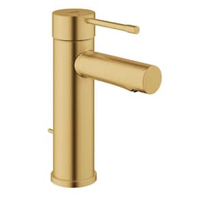Essence New Single Hole Single-Handle 1.2 GPM Bathroom Faucet in Brushed Cool Sunrise