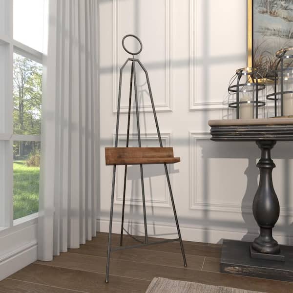 Large Wire Metal Easel Stand for Pictures or Trays 10 Inches Tall