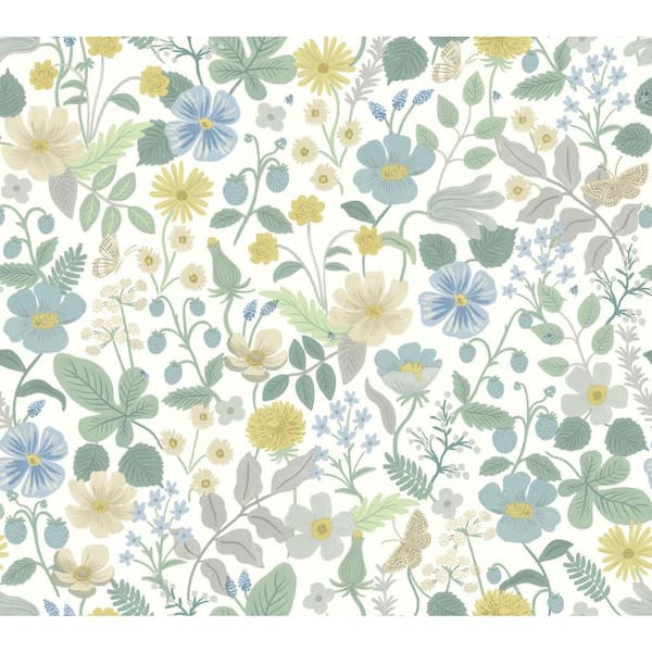 RIFLE PAPER CO. Strawberry Fields Unpasted Wallpaper (Covers 60.75 sq. ft.)