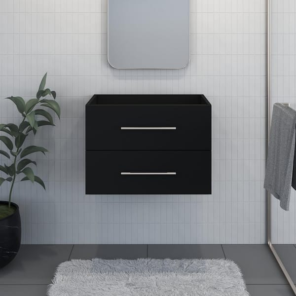VOLPA USA AMERICAN CRAFTED VANITIES Napa 30 in. W x 18 in. D Bath Vanity Cabinet Only in Black