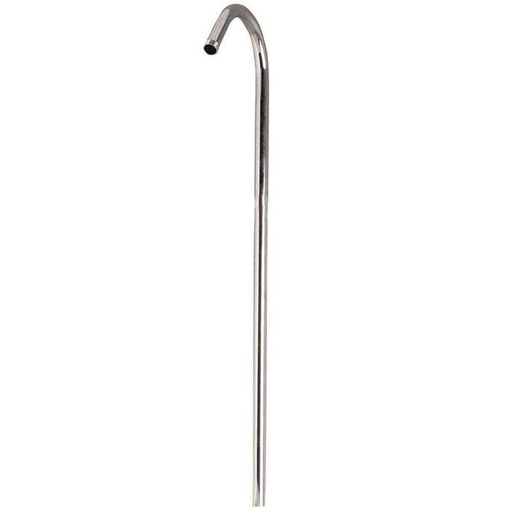 62'' Polished Chrome Modern Shower Riser