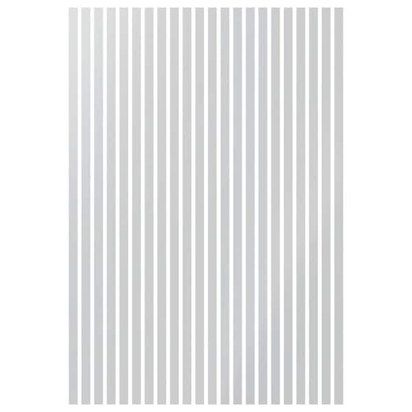 Ekena Millwork Adjustable Slat Wall 1/8 in. T x 2 ft. W x 8 ft. L White Acrylic Decorative Wall Paneling (22-Pack)