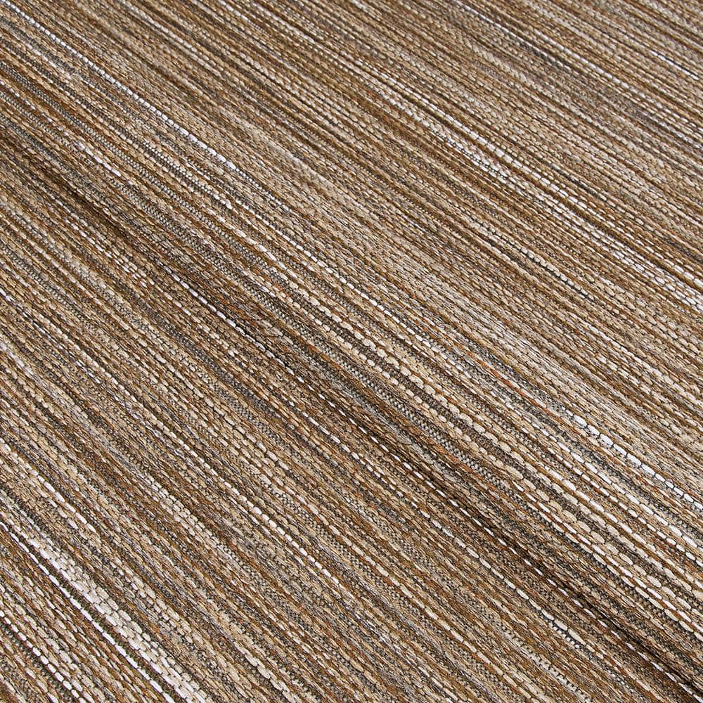 Cape Hinsdale 3'11" x 5'6" Brown-Ivory Flatwoven Wool-Blend Rug