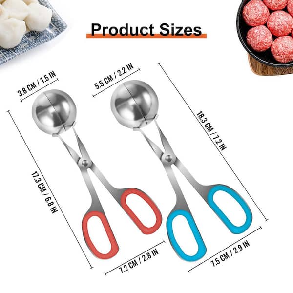 Herchr Meatball Master Meatball Maker Meatball Tray 12 Grids Meatball Maker Meatball Press Meatball Mold Meatballer Meat Ball Making Kitchen DIY Cooking