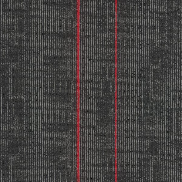 Fenwick - Norris - Multi-Colored Commercial/Residential 24 x 24 in. Glue-Down Carpet Tile Square (72 sq. ft.)