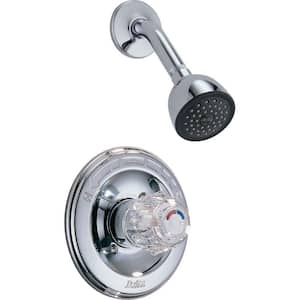Classic Single-Handle 1-Spray Shower Only Faucet in Chrome (Valve Included)