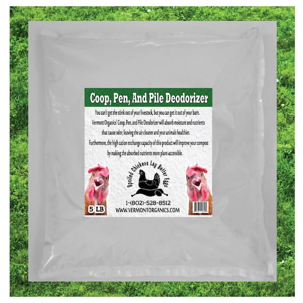 Vermont Organics Reclamation Soil 5 lb. Zeolite, Coop, Pen and Pile Deodorizer