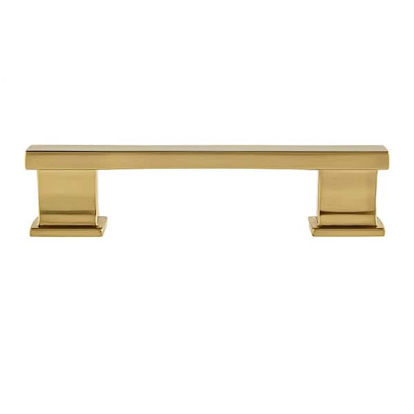 50-Pack High Desert 3-3/4 in. (96 mm) Center-to-Center Classic Satin Brass Bar Drawer Pull
