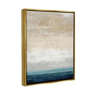 Blank - Floater Frame Painting on Canvas Bay Isle Home Frame Color: Natural Framed