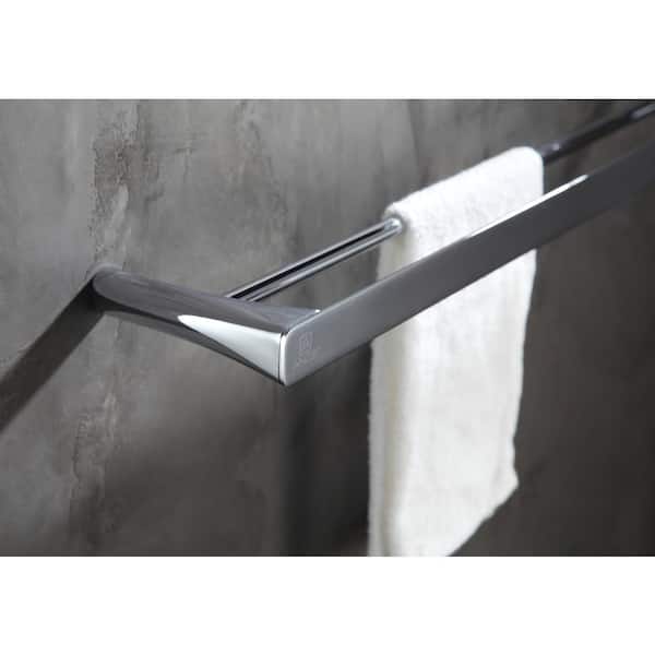 Caster 3 Series 20 in. Double Towel Bar in Polished Chrome Caster 3 Series 20 in. Double Towel Bar in Polished Chrome