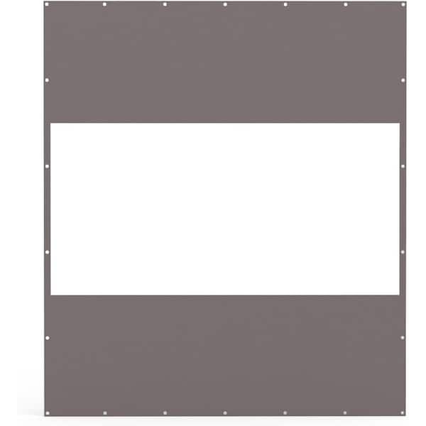8 ft. x 7 ft. Awning Waterproof Patio Screen Room Divider, Heavy Duty Outdoor Clear Panel 18 oz PVC Polyester Curtain