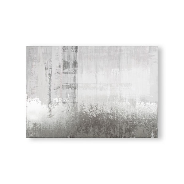 Laura Ashley 39.37 in. x 27.6 in. Abstract Canvas Printed Canvas Wall Art