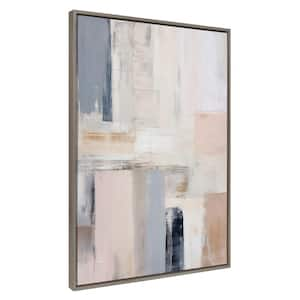 Sylvie Rustic Melody Framed Canvas by Amy Lighthall Set of 1 Abstract Art Print 31.49 in. x 42.00 in.