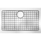 24.8 in. Grid for Kitchen Sinks in Brushed Stainless Steel
