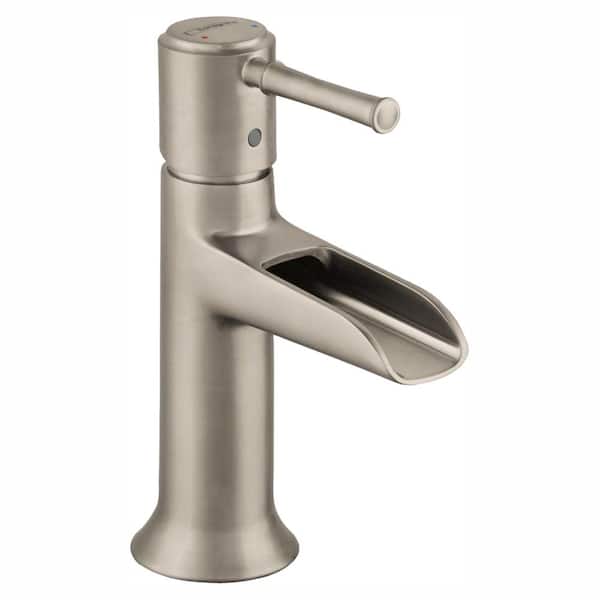 Hansgrohe Talis C Single Handle Single Hole Bathroom Faucet in Brushed Nickel