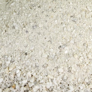 0.25 cu. ft. Golden White Ice Landscape Decomposed Granite 20 lbs. Rock Fines Ground Cover for Gardening and Pathways