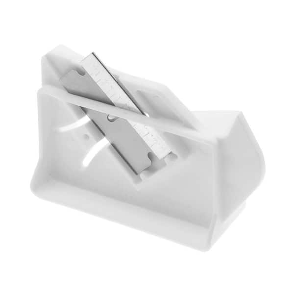 Screen Trimming Tool with Blade, White Plastic for 5/16 in. Frame (Single Pack)
