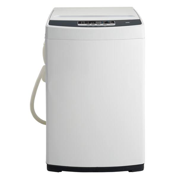 Danby 1.3 cu. ft. Compact Top Load Washer in White with Stainless Steel Tub