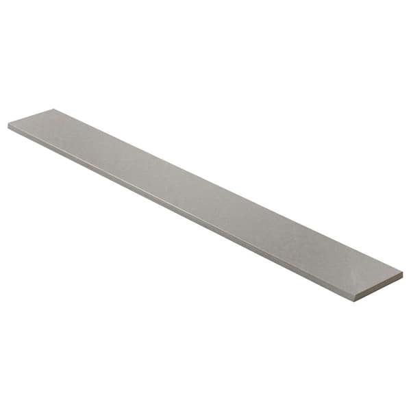 Copley Grigio 3 in. x 24 in. Matte Porcelain Floor and Wall Bullnose Tile