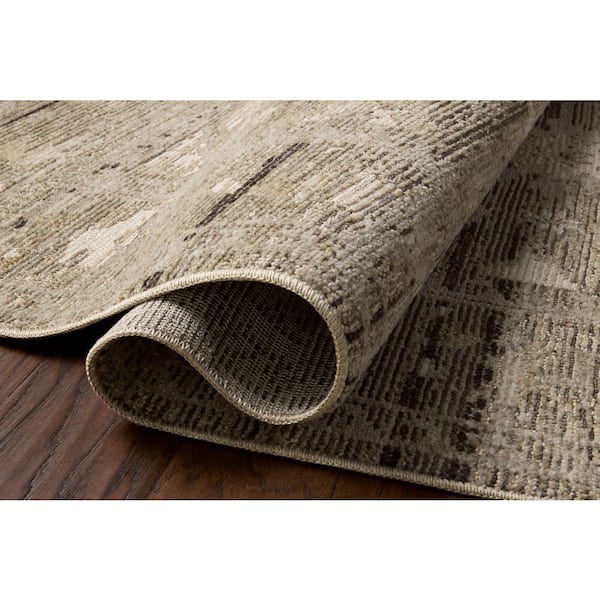 Loloi Milena Sage / Ivory 4 ft. x 7 ft. 6 in. Traditional Accent