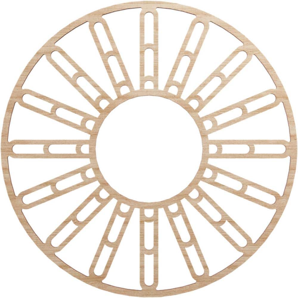 30 in. x 19.25 in. x 0.375 in. Wood Medallion Moulding price history on PriceWatchPro