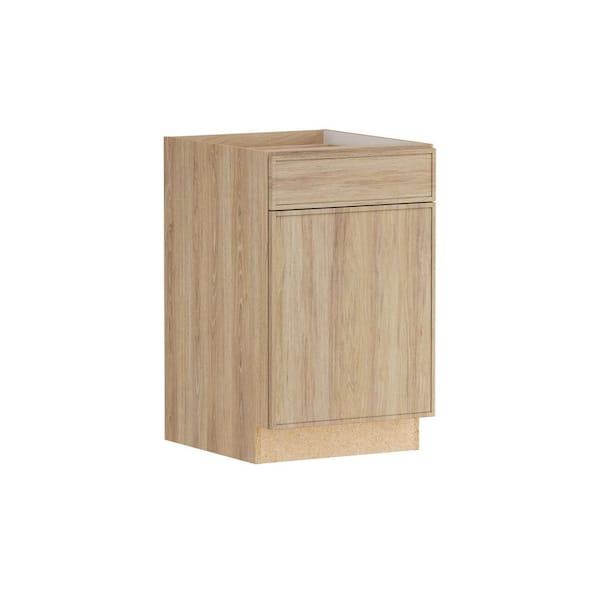 Designer Series Renly 21 in. W x 24 in. D x 34.5 in. H Assembled Slim Shaker Base Kitchen Cabinet in Sandstone