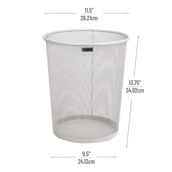 Berkley Jensen 4-6 Gallon Trash Basket Liner, 200 ct. - White