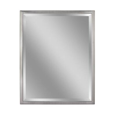 Stainless Steel Bathroom Mirrors Bath The Home Depot Stainless Steel Bathroom Mirrors, Brushed Steel Bathroom Mirror