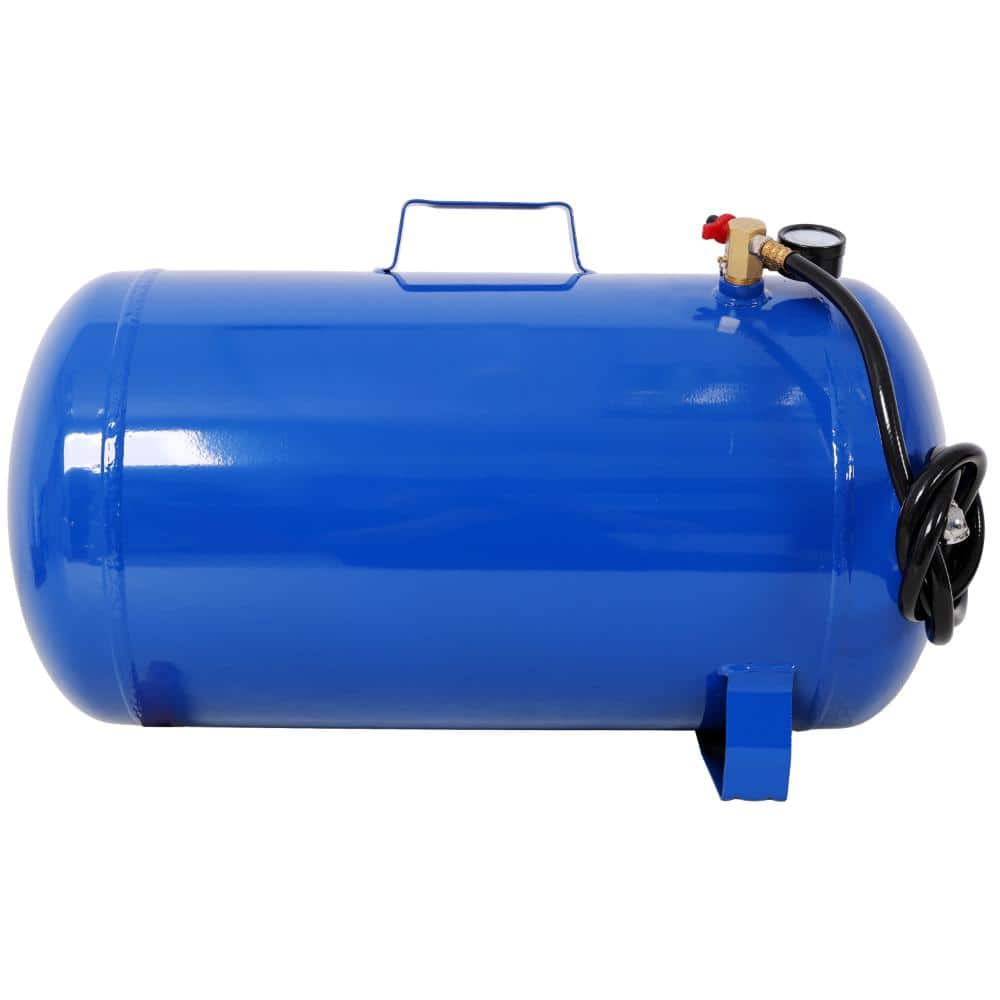 Portable 11 Gallon Air Tank, Lightweight Durable Air Compressor Tank with Pressure Gauge, Safety Valve and 47 Inch Hose price history on PriceWatchPro