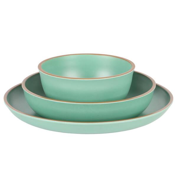 Home/Kitchen/Dining Yellowstone 12-Piece Ceramic Dinnerware