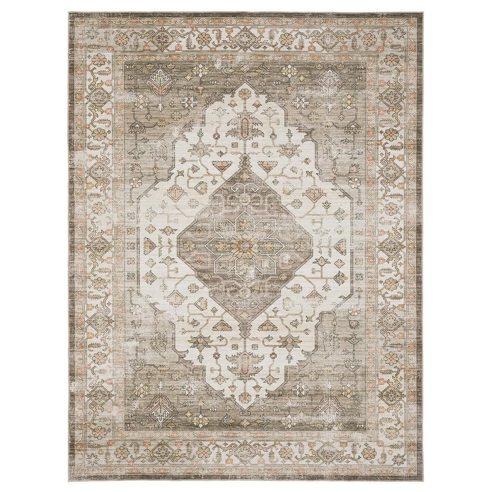 Home Decorators Collection Harmony Medallion Doormat 2 ft. x 3 ft ...