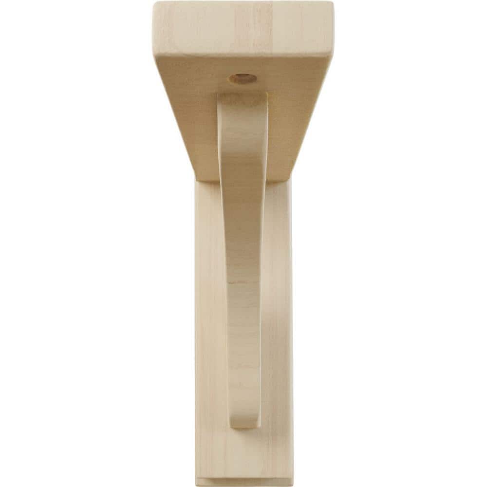 Reece Natural Rubberwood 8.75" Shelf Bracket