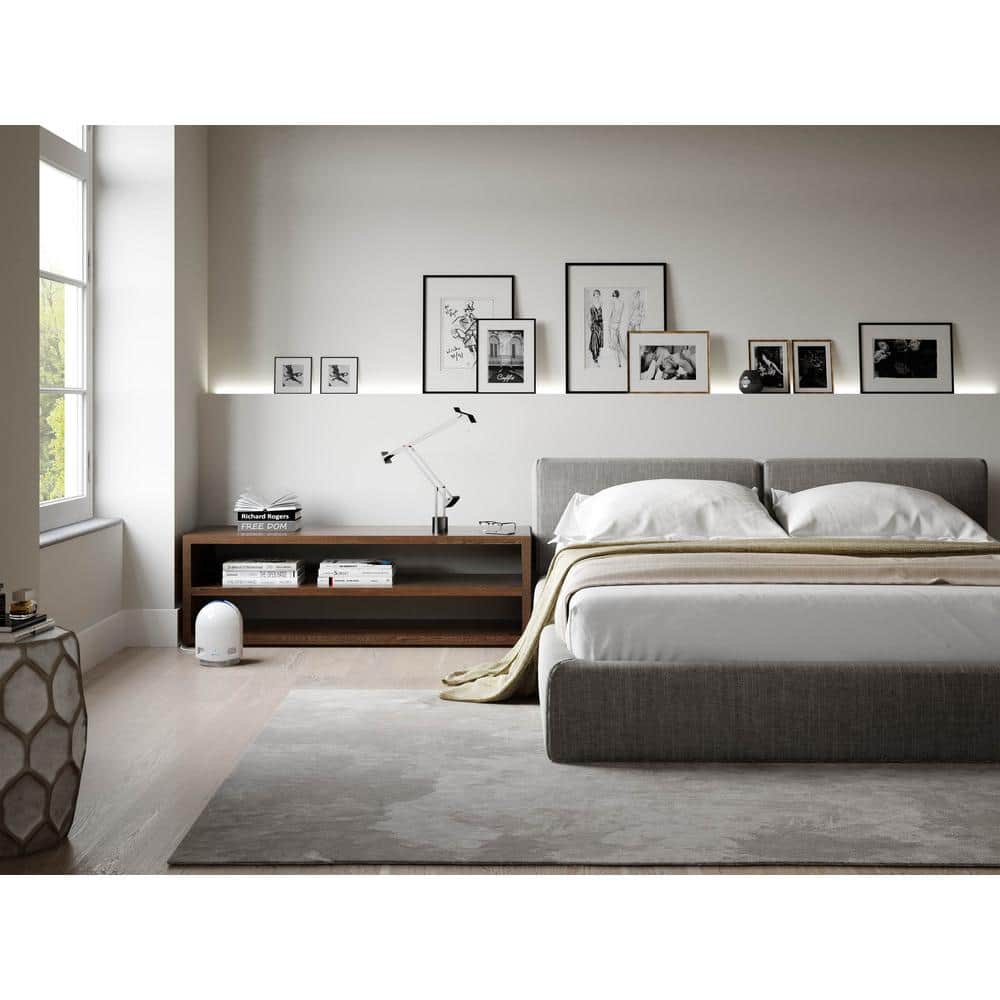 White Filter-Free Silent Air Purifier with Thermodynamic Technology
