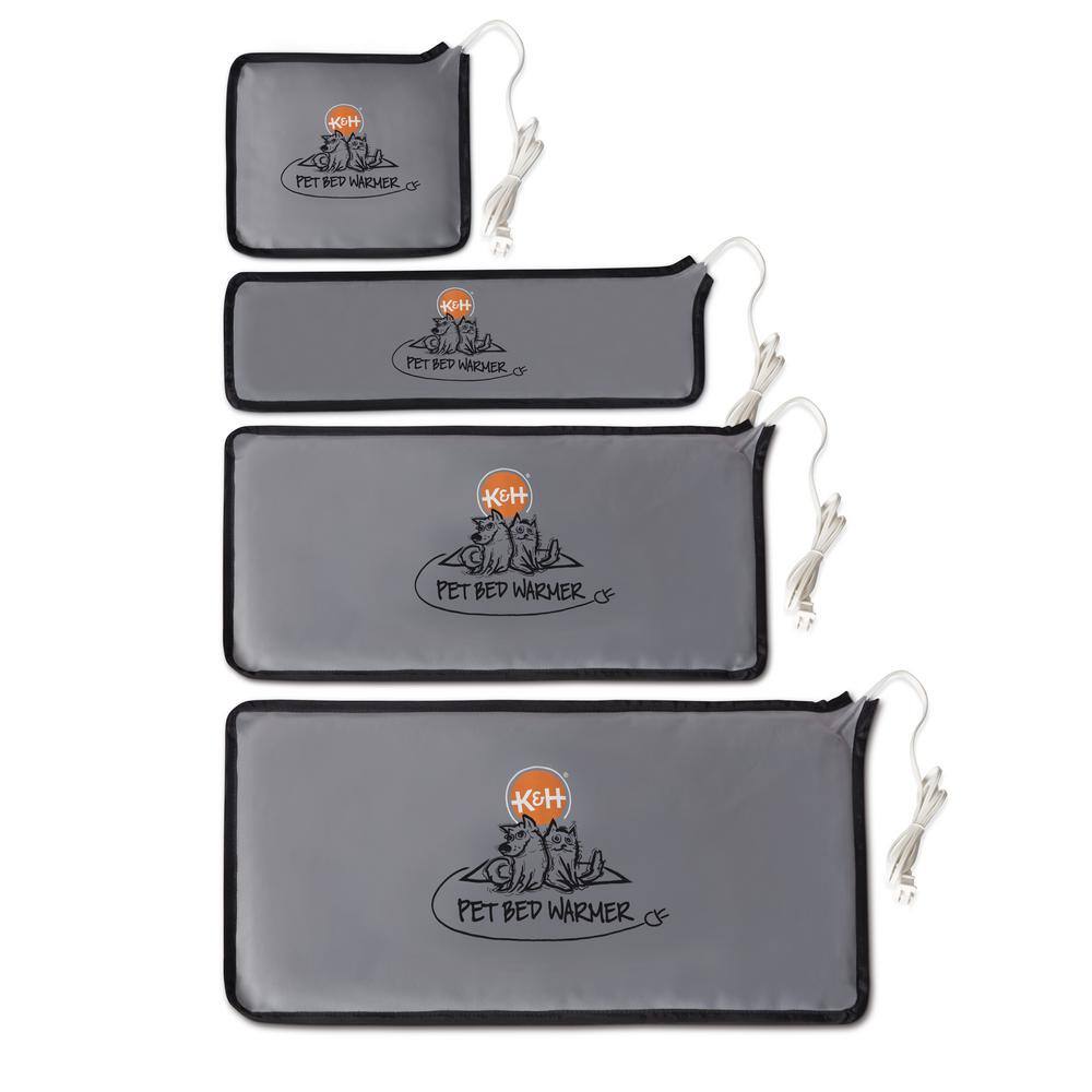 Medium Gray Electric Pet Bed Warmer Pad