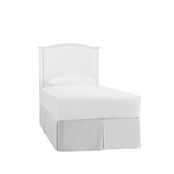Stylewell Colemont White Wood Curved, Twin Wood Headboards Only