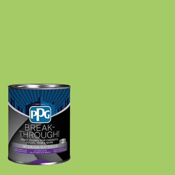 Break-Through! 1 qt. PPG1221-6 Be Spontaneous Semi-Gloss Door, Trim & Cabinet Paint