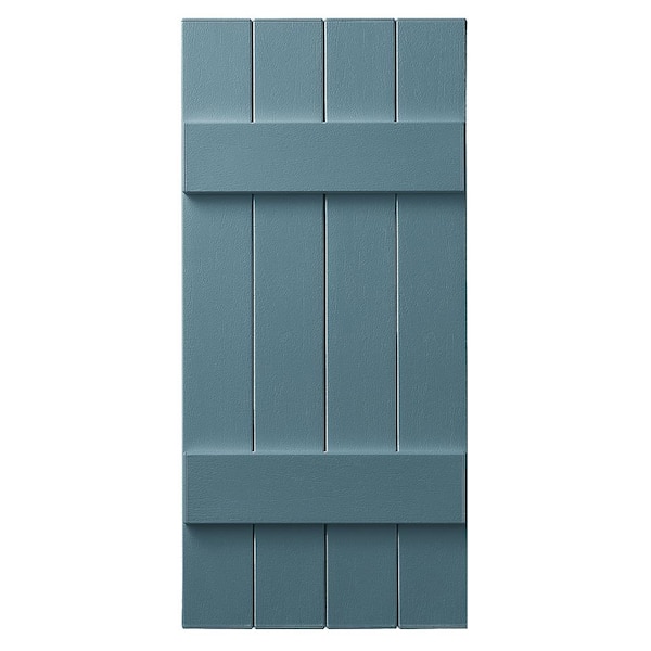 Ply Gem 15 In. X 31 In. Polypropylene 4-Board Closed Board And Batten ...