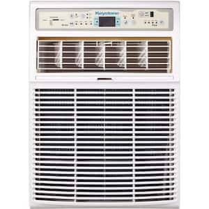 10,000 BTU 115V Window Air Conditioner Cools 450 Sq. Ft. with Dehumidifier & 4-Way Air Direction Control in White