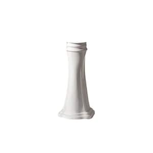 Heritage WSBC Bathroom Pedestal in Ceramic White