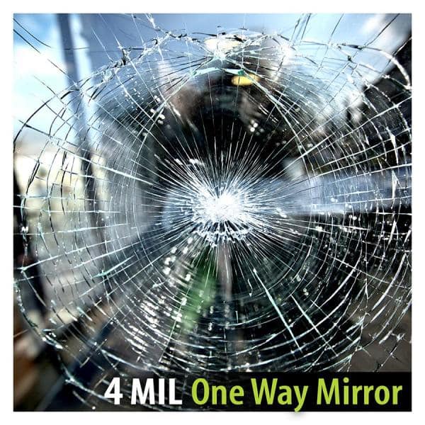 30 in. x 49 ft. S05 Heat Control Daytime Privacy One Way Mirror Silver
