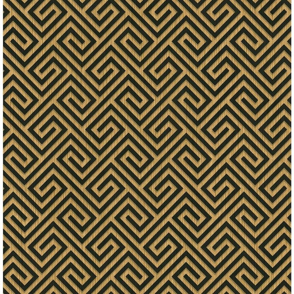 Seabrook Designs Quartz Greek Key Paper Strippable Roll (Covers 56 sq. ft.)