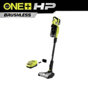 ONE+ 18V Lithium-Ion Cordless BL HP Pet Stick Vacuum Special Buy Kit with (2) 4.0Ah Batteries