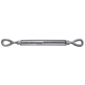 3/4-10 x 28-3/8 in. Eye and Eye Turnbuckle in Forged Steel with Hot-Dipped Galvanized (1-Pack)