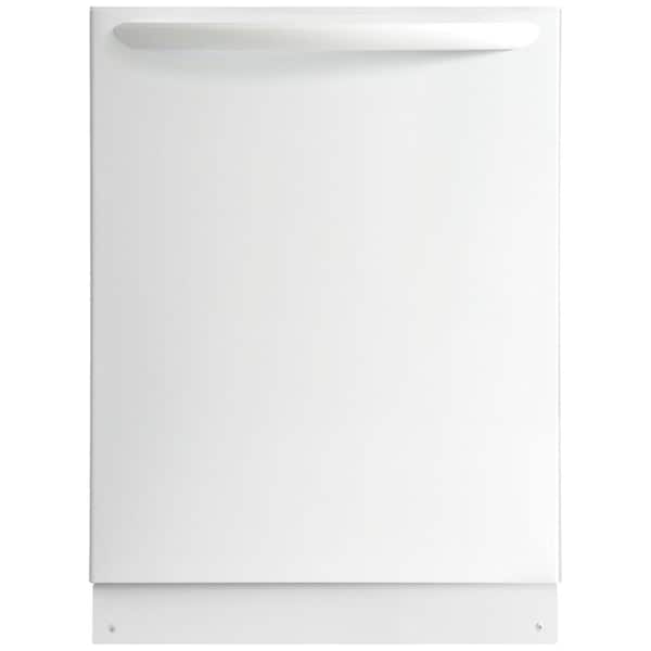 Frigidaire Top Control Dishwasher in White with Stainless Steel Tub and OrbitClean