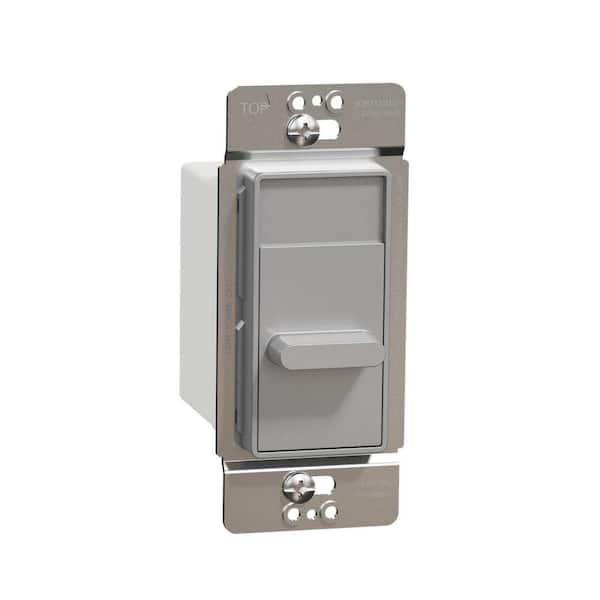 X Series 2.5 Amp 3 Speed Slide Ceiling Fan Controller Back Wire Matte Gray