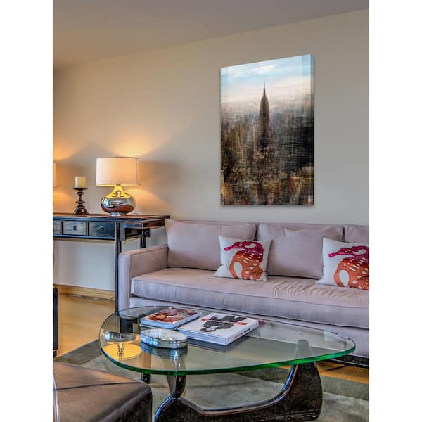 Unbranded 24 in. H x 16 in. W "Empire State" by Chris Albert Printed Canvas Wall Art