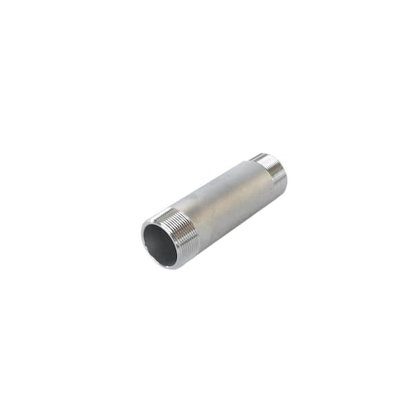 2 in. x 120 in. Pipe S80 304/304L Stainless Steel Nipple TBE Seamless