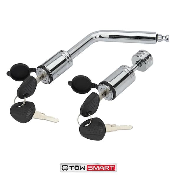 CZC AUTO Hitch Lock Set Dia 5/8 Inch Trailer Hitch Receiver